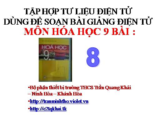 Bai 08 Mot so Bazo quan trong