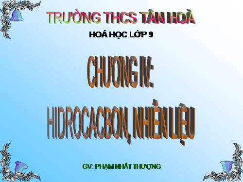 Bài 35. Cấu tạo phân tử hợp chất hữu cơ