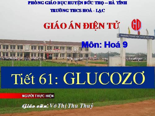 Bài 50. Glucozơ