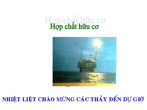 Bài 34. Khái niệm về hợp chất hữu cơ và hoá học hữu cơ