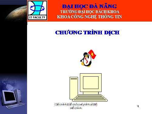 Tin học: STGT CT dịch trong VT