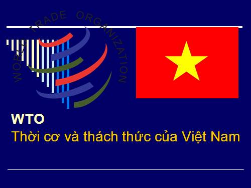 GD CD: STGT WTO CH & TT với nông thôn