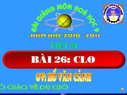 Bài 26. Clo