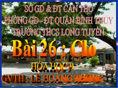 Bài 26. Clo