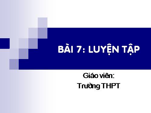 Bài 13. Luyện tập chương 1: Các loại hợp chất vô cơ