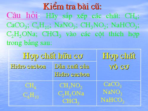 Bài 35. Cấu tạo phân tử hợp chất hữu cơ