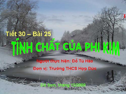 Bài 25. Tính chất của phi kim