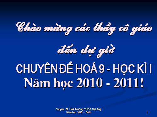 Bài 9. Tính chất hoá học của muối