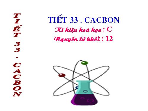 Bài 27. Cacbon