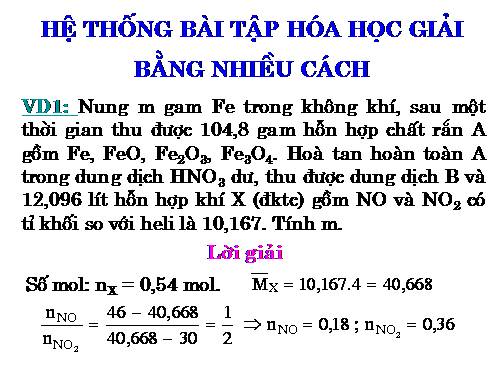 Chuyên đề ôn thi HSG