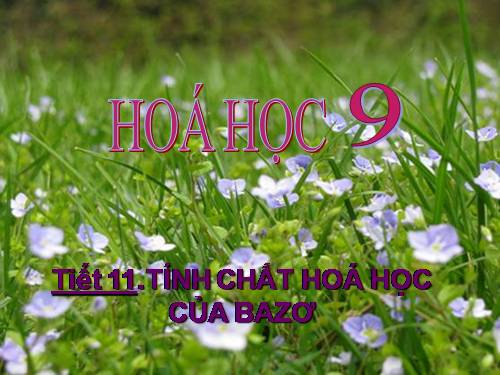 Bài 7. Tính chất hoá học của bazơ