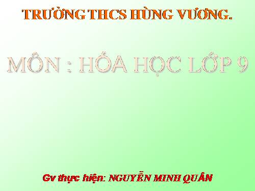 Bài 10. Một số muối quan trọng