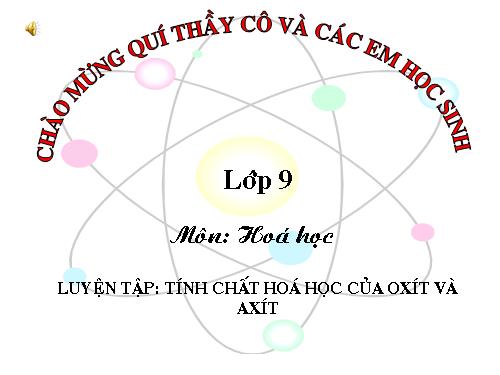 Bài 5. Luyện tập: Tính chất hoá học của oxit và axit