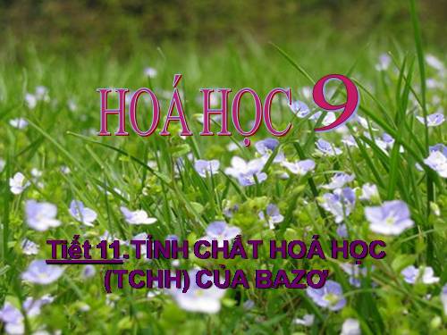 Bài 7. Tính chất hoá học của bazơ