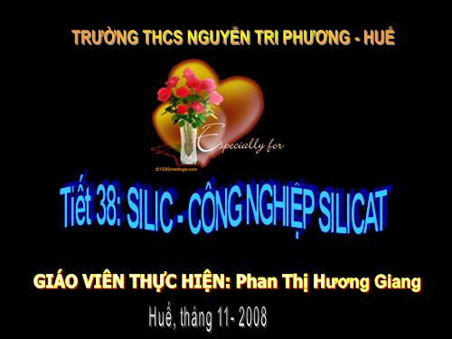 Bài 30. Silic. Công nghiệp silicat.