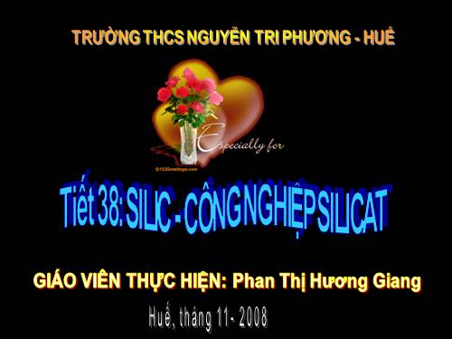 Bài 30. Silic. Công nghiệp silicat.