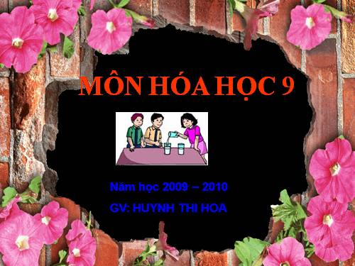 Bài 9. Tính chất hoá học của muối