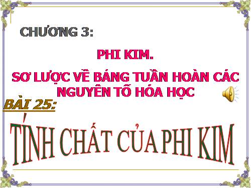 Bài 25. Tính chất của phi kim