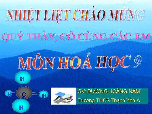 Bài 34. Khái niệm về hợp chất hữu cơ và hoá học hữu cơ