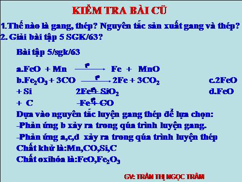 Bài 21. Sự ăn mòn kim loại và bảo vệ kim loại không bị ăn mòn