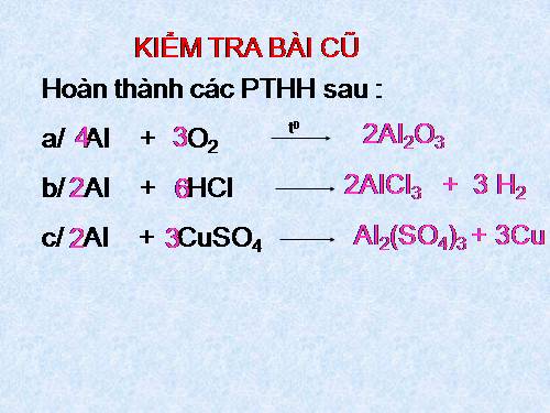 Bài 19: Sắt (Hóa học 9)