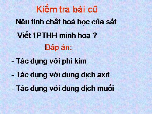 Bài 20. Hợp kim sắt: Gang, thép