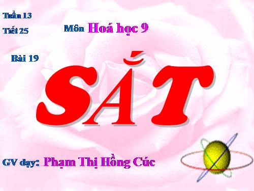 Bài 19. Sắt