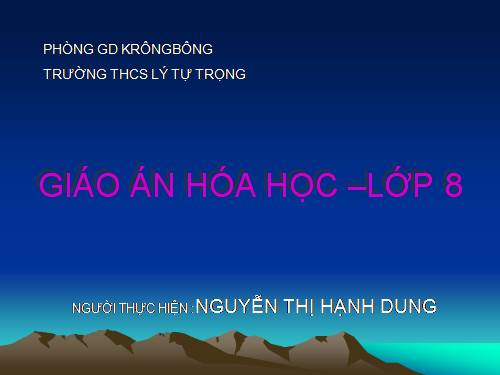 ôn tập thi học  kì II