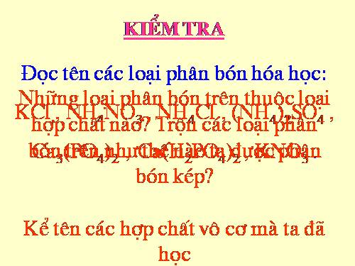 Bài 12. Mối quan hệ giữa các loại hợp chất vô cơ