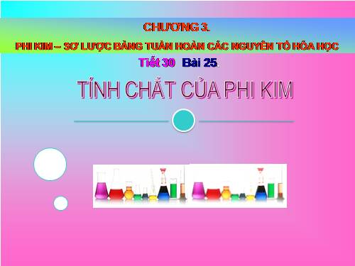 Bài 25. Tính chất của phi kim