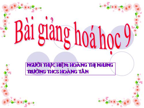 Bài 12. Mối quan hệ giữa các loại hợp chất vô cơ