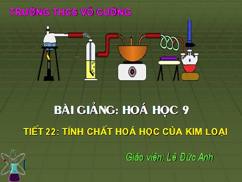 Bài 16. Tính chất hoá học của kim loại