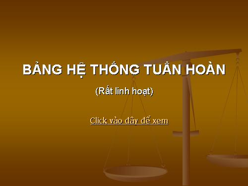 Bảng HTTH Flash sinh động