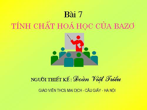 Bài 7. Tính chất hoá học của bazơ