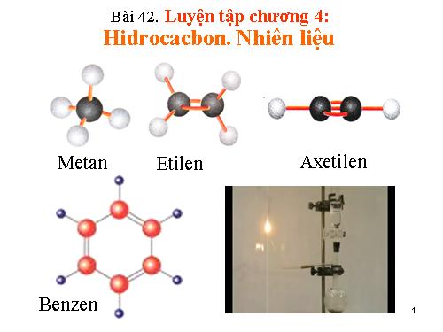 Bài 42. Luyện tập chương 4: Hiđrocacbon - Nhiên liệu