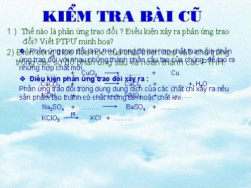 Bài 10. Một số muối quan trọng