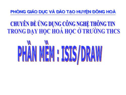 Phần mềm  hóa học