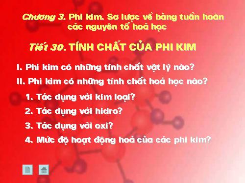 Bài 25. Tính chất của phi kim