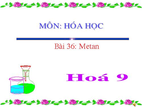 Bài 36. Metan