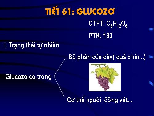 Bài 50. Glucozơ