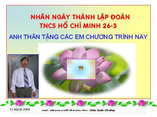 QUA TANG THANH NIEN