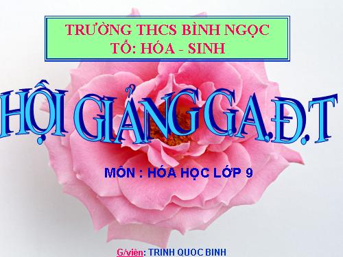 Bài 44. Rượu etylic