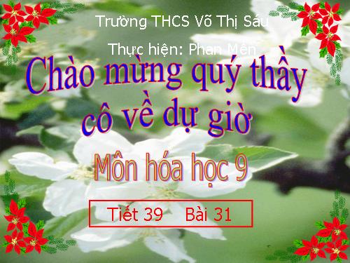 Bài 31. Sơ lược về bảng tuần hoàn các nguyên tố hoá học