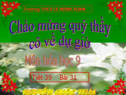 Bài 31. Sơ lược về bảng tuần hoàn các nguyên tố hoá học