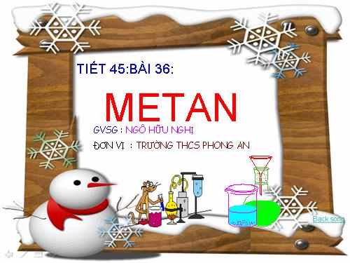 Bài 36. Metan