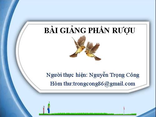 Bài 44. Rượu etylic