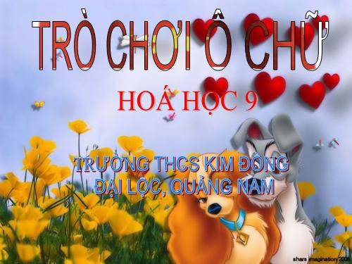 TRÒ CHƠI Ô CHỮ