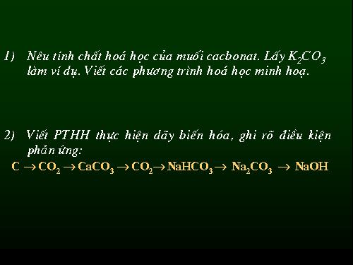 Bài 30. Silic. Công nghiệp silicat.