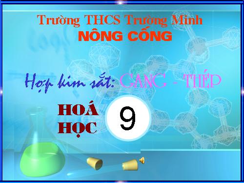 Bài 20. Hợp kim sắt: Gang, thép