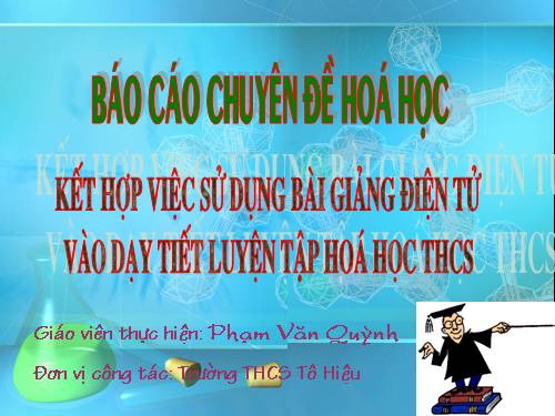 chuyên đề hóa học.